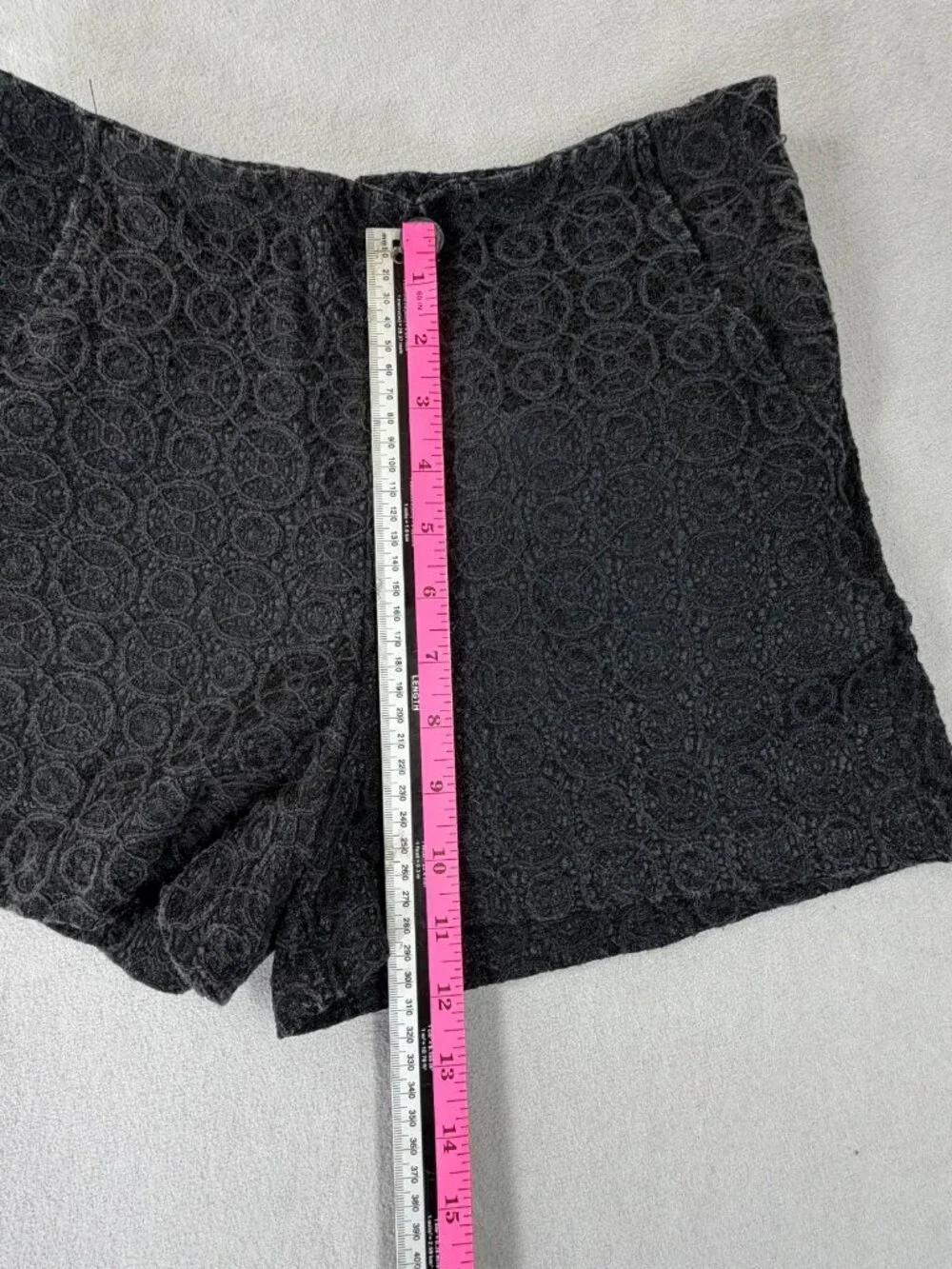 Black Lace Shorts Women‎ Small Mini Stretch Indie Sleaze